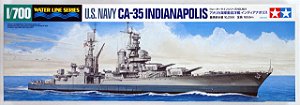 TAMIYA - U.S. Navy CA-35 Indianapolis - 1/700 (Sem Caixa)