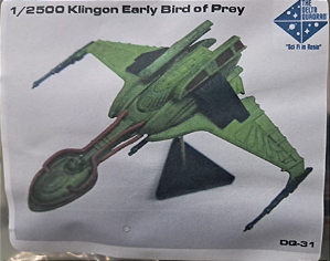 THE DELTA QUADRANT - Klingon Early Bird of Prey - 1/2500 (sem caixa)