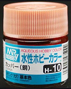 Gunze - Aqueous Hobby Colors H010 - Copper (Metallic)