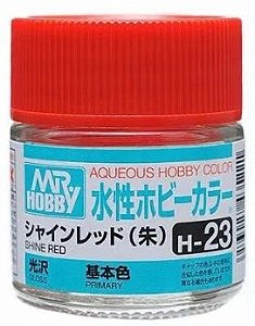 Gunze - Aqueous Hobby Colors H023 - Shine Red (Gloss)