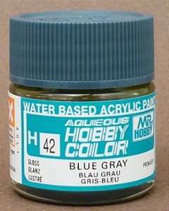 Gunze - Aqueous Hobby Colors H042 - Blue Gray (Gloss)