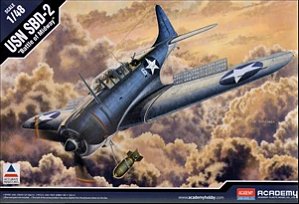 Academy - USN SBD-2 "Battle of Midway" - 1/48