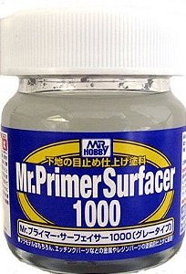 Gunze - Mr. Primer Surfacer 1000 - Primer Cinza