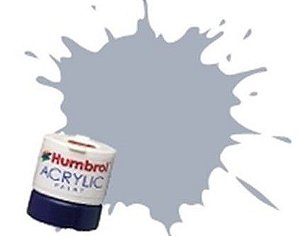 Humbrol - Acrylic 127 - U.S. Ghost Grey - Satin
