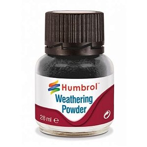 HUMBROL - WEATHERING POWDER 001 - BLACK