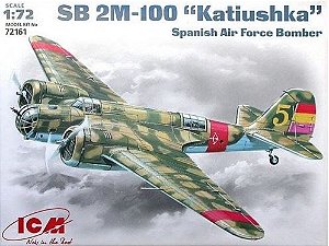 ICM - SB 2M-100 KATIUSHKA SPANISH AIRFORCE BOMBER - 1/72