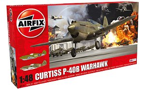 AirFix - Curtiss P-40B Warhawk - 1/48