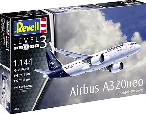 Revell - Airbus A320 Neo Lufthansa New Livery - 1/144