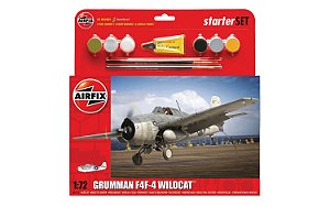 AirFix - Grumman F4F-4 Wildcat (Starter Set) - 1/72