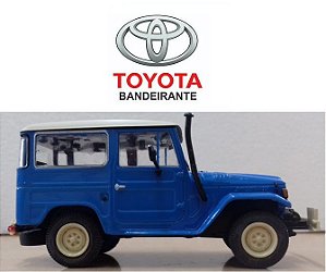 Coleção Carros Inesquecíveis do Brasil - Toyota Bandeirante 1967 - 1/43