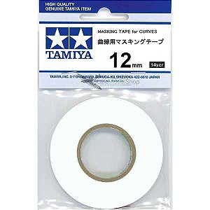 TAMIYA - MASKING TAPE FOR CURVES 12MM - MÁSCARA PARA CURVAS