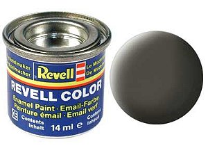 Tinta Revell para plastimodelismo - Esmalte sintético - Cinza esverdeado - 14ml