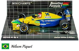 MInichamps - Benetton B191 Ford F1 1991 - 1/43