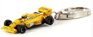 Califórnia Toys - Chaveiro Lotus 99T F1 1987 - Comemorativo Ayrton Senna