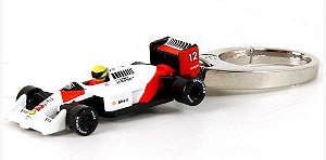 Califórnia Toys - Chaveiro McLaren MP 4/4 Honda F1 1988 - Comemorativo Ayrton Senna