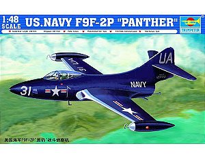 TRUMPETER - US.NAVY F9F-2P “PANTHER” - 1/48