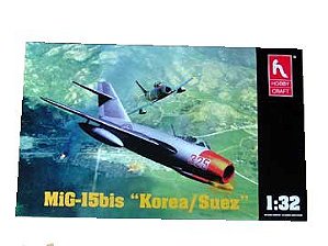 HOBBYCRAFT - MIG-15BIS "KOREA/SUEZ" 1/32