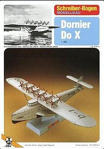 Schreiber-Bogen - Dornier Do X - 1/100