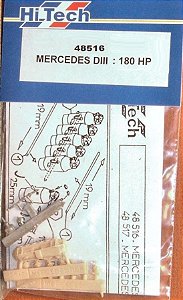 HI-TECH - ENGINE MERCEDES DIII - 1/48