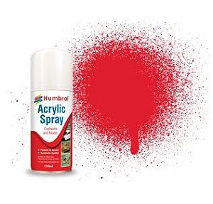 Humbrol - Acrylic Spray 019 - Red (Gloss) - 150ml