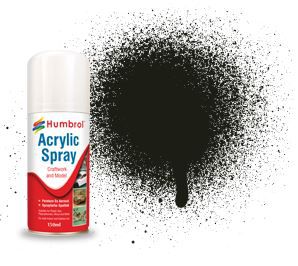 Humbrol - Acrylic Spray 163 - Dark Green (Satin) - 150ml