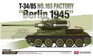 Academy T-34/85 Nº.183 Factory "Berlin 1945" - 1/35