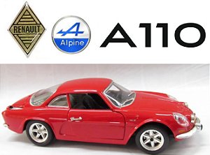 Burago - Renault Alpine A110 (sem caixa) - 1/24