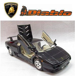 Burago - Lamborghini Diablo 1990 (sem caixa) - 1/24