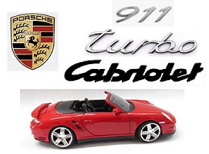 Motor Max - Porsche 911 Turbo Cabriolet (sem caixa)- 1/24