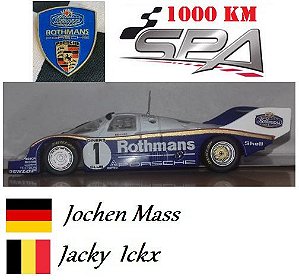 Quartzo - Porsche 956 Short Tail 1000 Km de Spa 1983 - 1/43