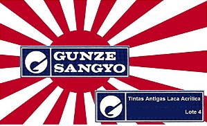 Gunze Sangyo - 4º Lote de Tintas Antigas Gunze Sangyo Laca Acrílica