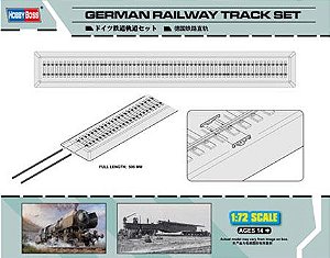 HOBBY BOSS - GERMAN RAILROAD TRACK SET - 1/72
