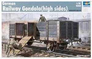 Trumpeter - German Railway Gondola (High Sides) - 1/35