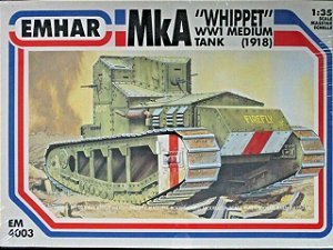 Emhar - WWI Medium Tank (1918) MkA "Whippet" - 1/35