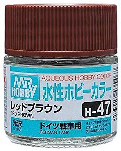 Gunze - Aqueous Hobby Colors H047 - Red Brown (Flat)