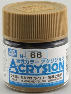 Gunze - Acrysion  N066 - RLM79 Sand Yellow (Flat)