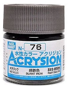 Gunze - Acrysion  N076 - Burnt Iron (Metallic)