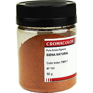 NOVIDADE - Cromacolor - Pigmento Siena Natural 50g