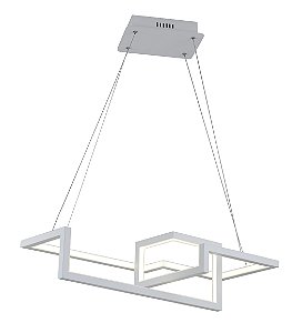 Luminária Pendente Led Moderno Unlimit M1 55W 4000K Luz Neutra Bivolt