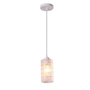 Pendente Luminária Track Ruby Quarto Sala Cozinha 1 Lâmpada E27 Bivolt  Esquilos Shop