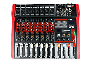MESA DE SOM SOUNDVOICE MR-802 RUBI
