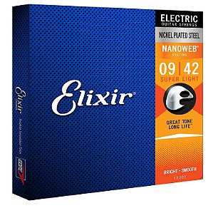 ENCORDOAMENTO ELIXIR 009 SUPER LIGTH GUITARRA