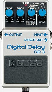 PEDAL BOSS DE EFEITO PARA GUITARRA DD-3