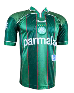 CAMISA PALMEIRAS - RETRÔ PARMALAT 1999 LIBERTADORES