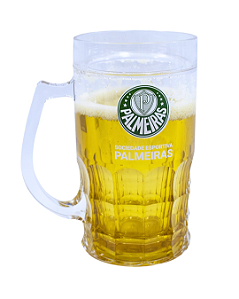 CANECA CERVEJA PALMEIRAS OFICIAL 400ML ADESIVO