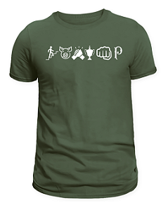 CAMISA 'VAMOS PRA CIMA, PORCO'