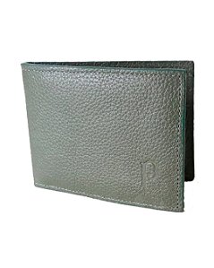 CARTEIRA PALMEIRAS OFICIAL 'P' 2017 COURO LEGÍTIMO MILITAR