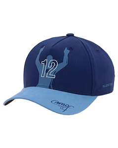 BONÉ ESTRUTURADO 12 AZUL ABA CURVA SÃO MARCOS SEP