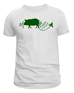 CAMISETA 'OS PORCO É OUTRO PATAMAR' - BRANCA