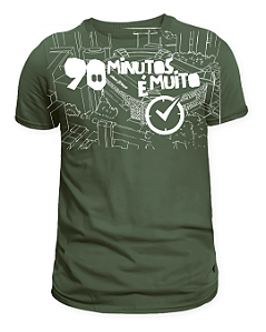 CAMISETA '90 MINUTOS NO ALLIANZ PARQUE É MUITO TEMPO'